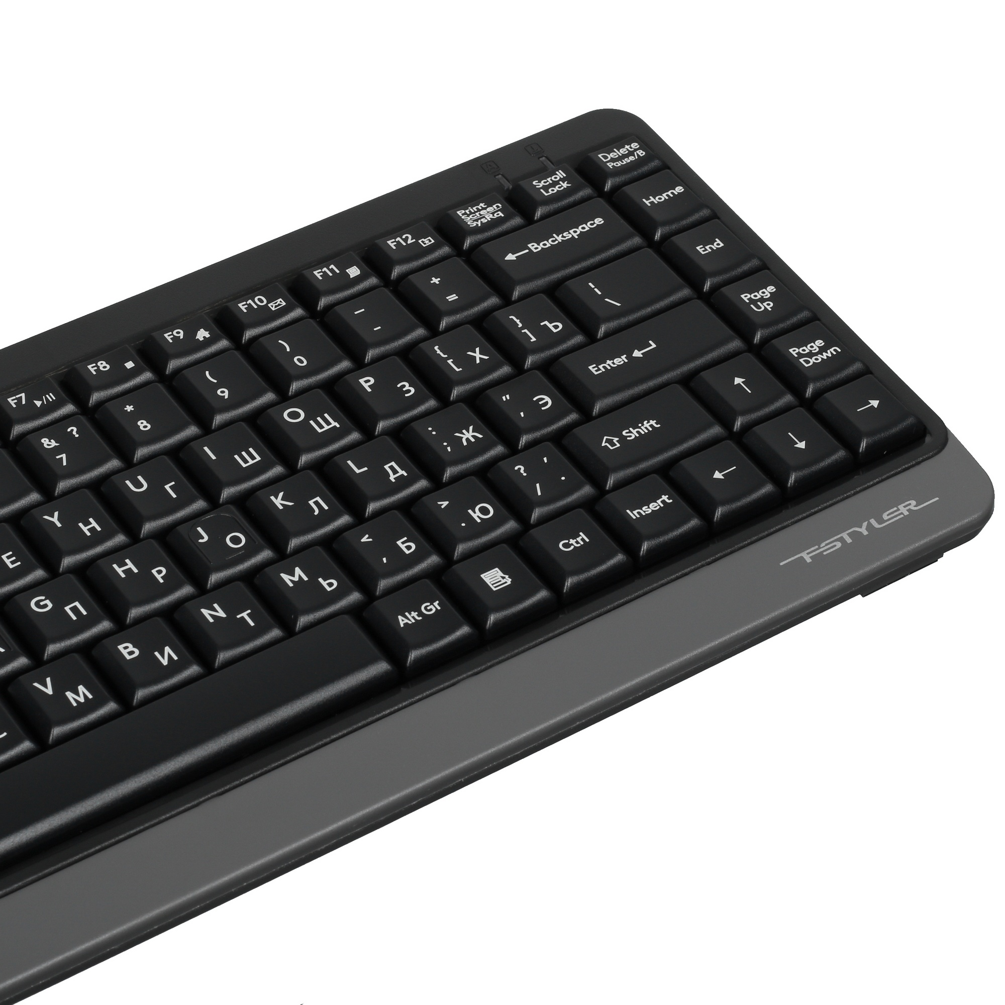 Клавиатура + мышь A4Tech Fstyler FG1110 клав:черный/серый мышь:черный/серый USB беспроводная Multime