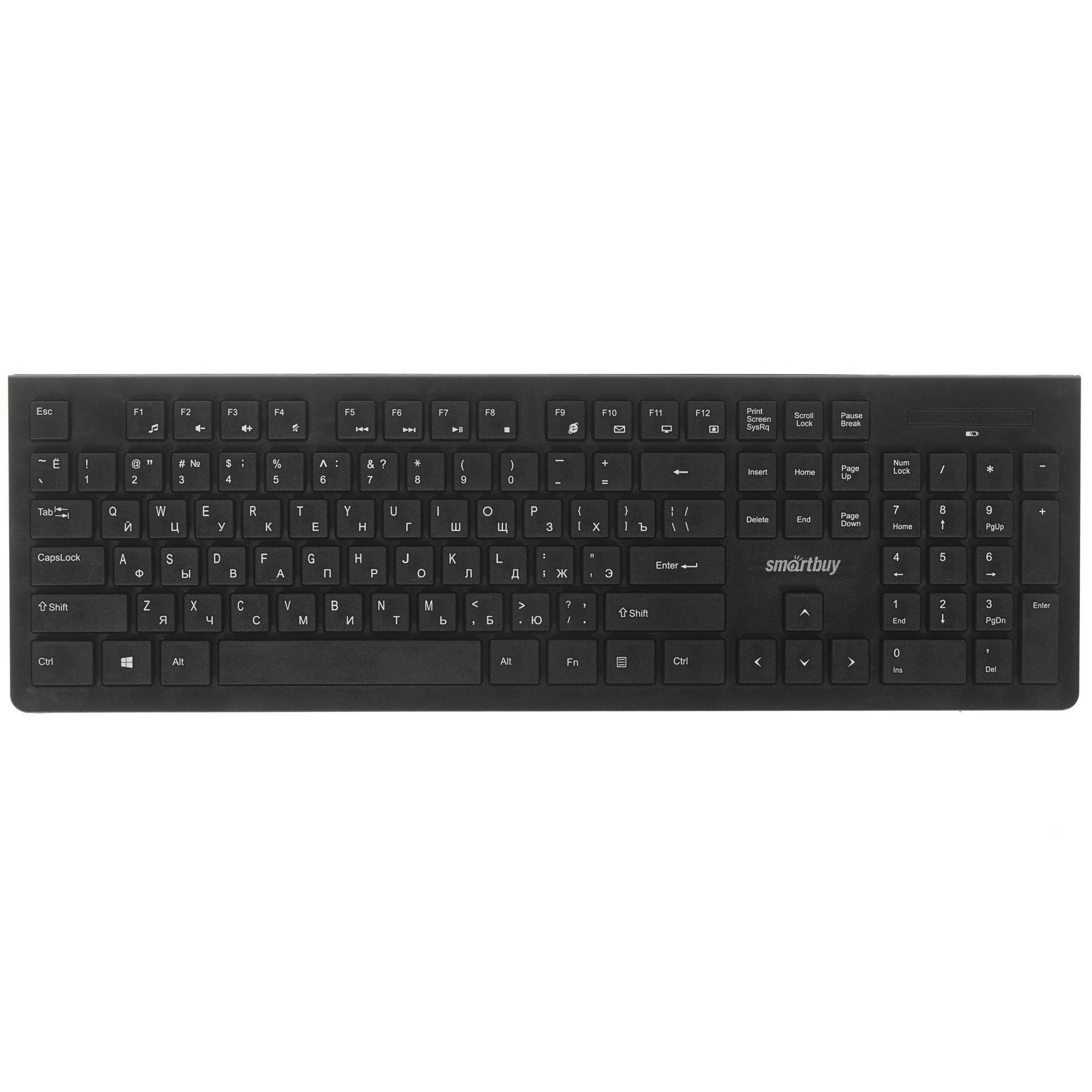 Клавиатура+мышь Smartbuy 206368AG-K черный [SBC-206368AG-K]