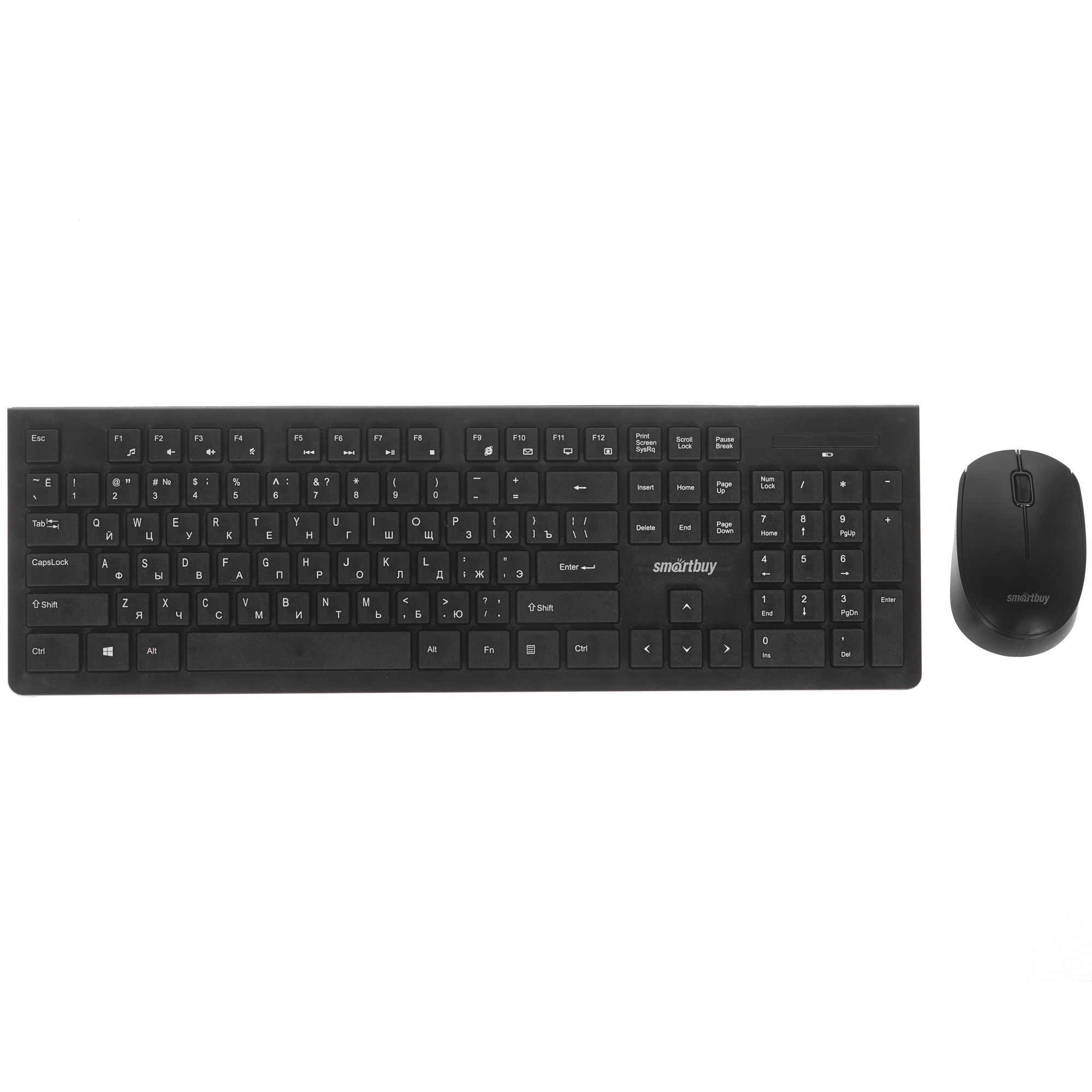 Клавиатура+мышь Smartbuy 206368AG-K черный [SBC-206368AG-K]