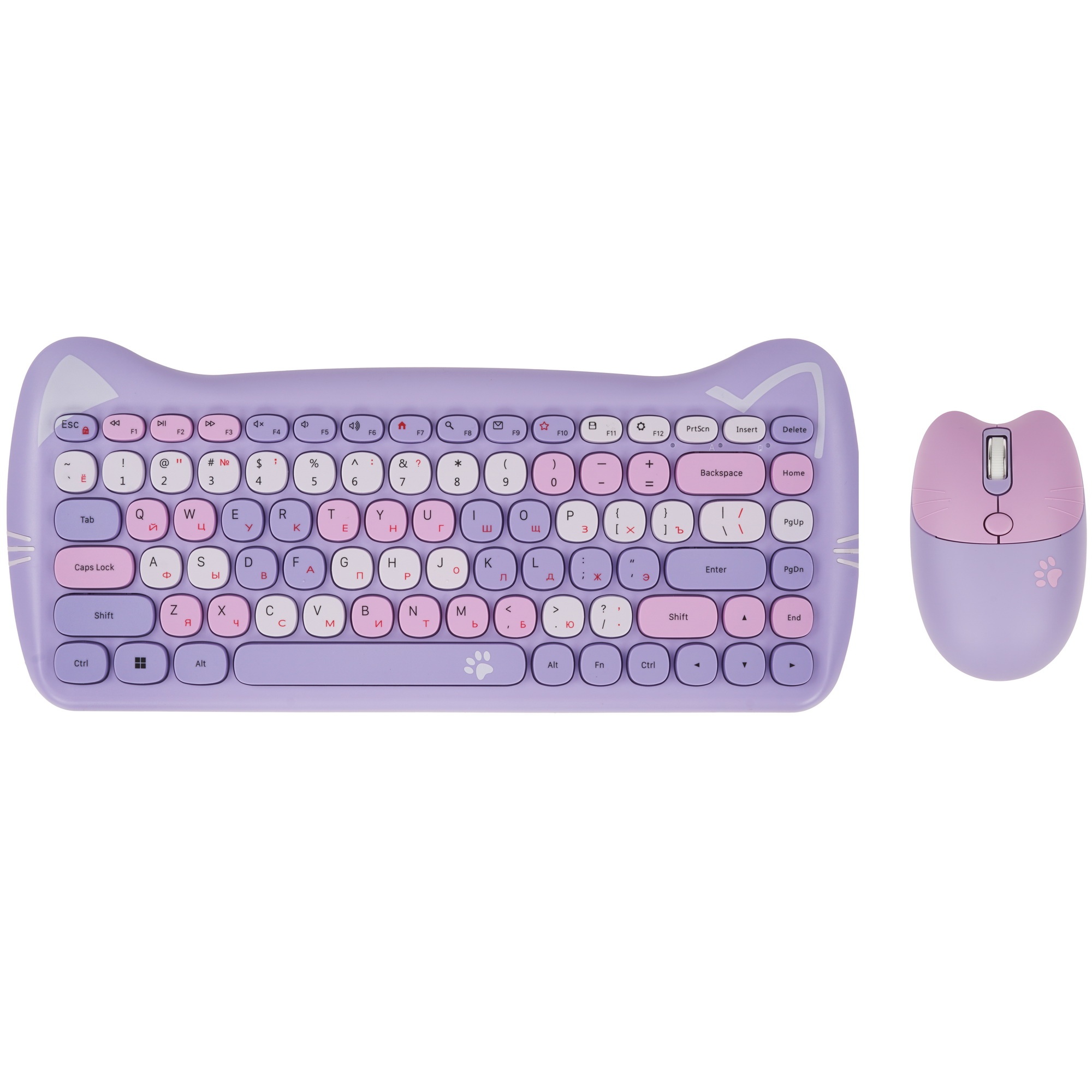 Комплект клавиатура+мышь Smartbuy (SBC-668396AG-KT) 668396 Kitty