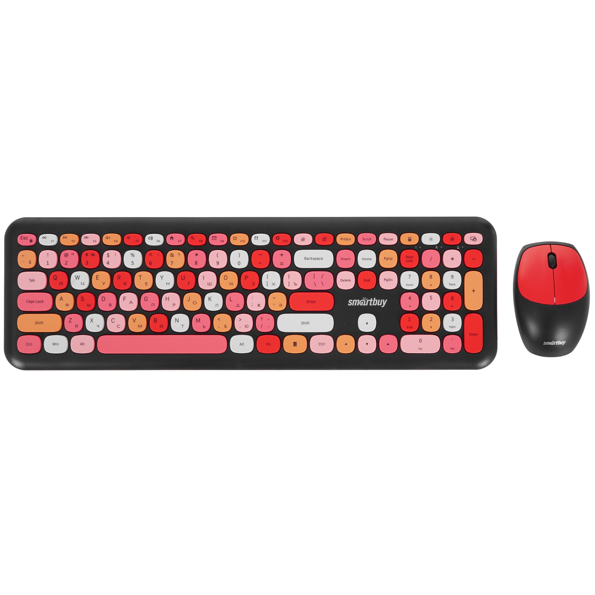 Комплект клавиатура+мышь Smartbuy (SBC-666395AG-K) 666395 черный