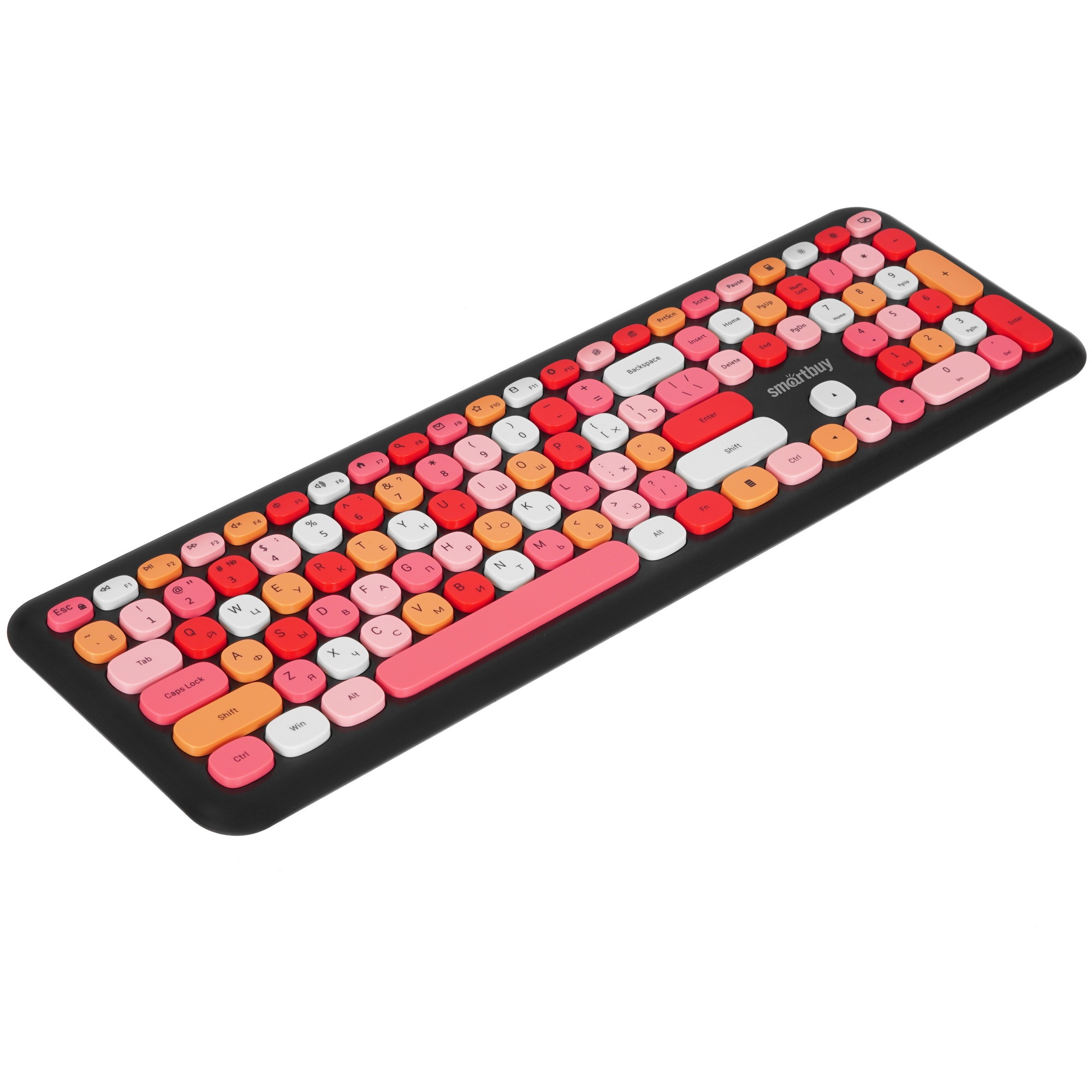 Комплект клавиатура+мышь Smartbuy (SBC-666395AG-K) 666395 черный