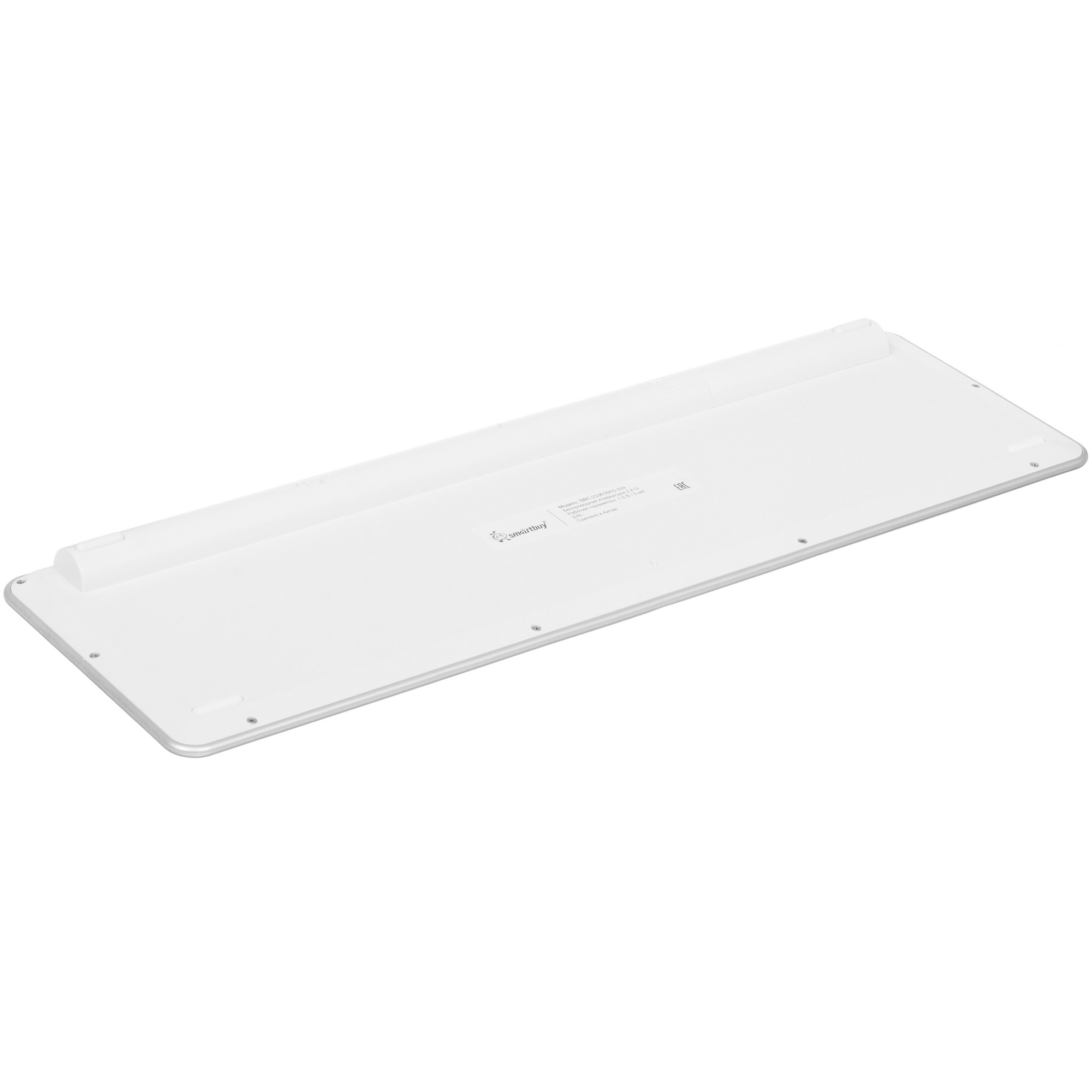 Комплект клавиатура+мышь Smartbuy (SBC-233616AG-SW) 233616AG серебристо-белый