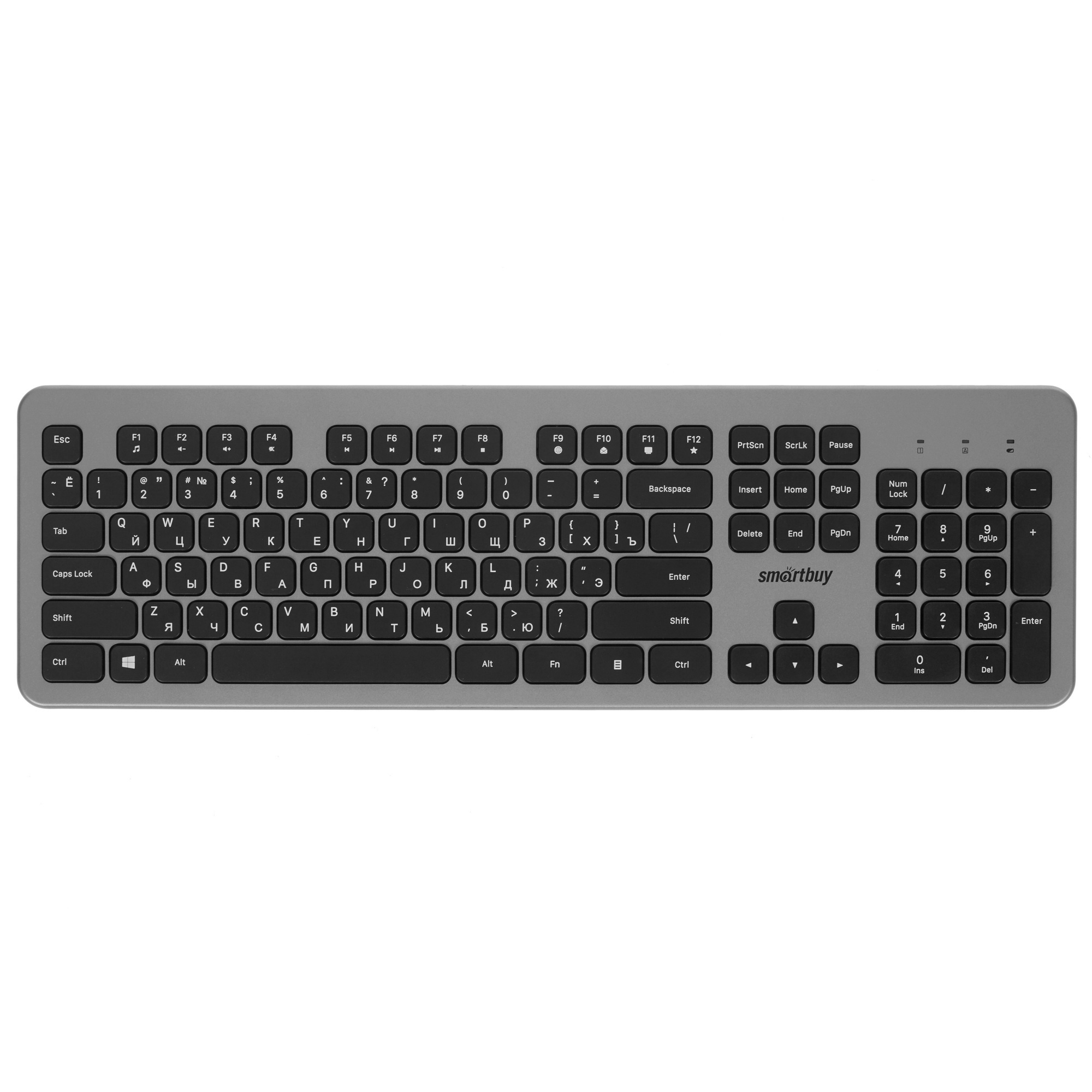 Комплект клавиатура+мышь Smartbuy (SBC-233375AG-GK) 233375AG серо-черный