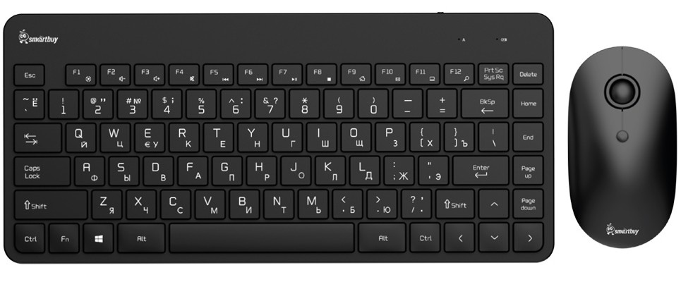 Комплект клавиатура+мышь Smartbuy 220349AG черный [SBC-220349AG-K]