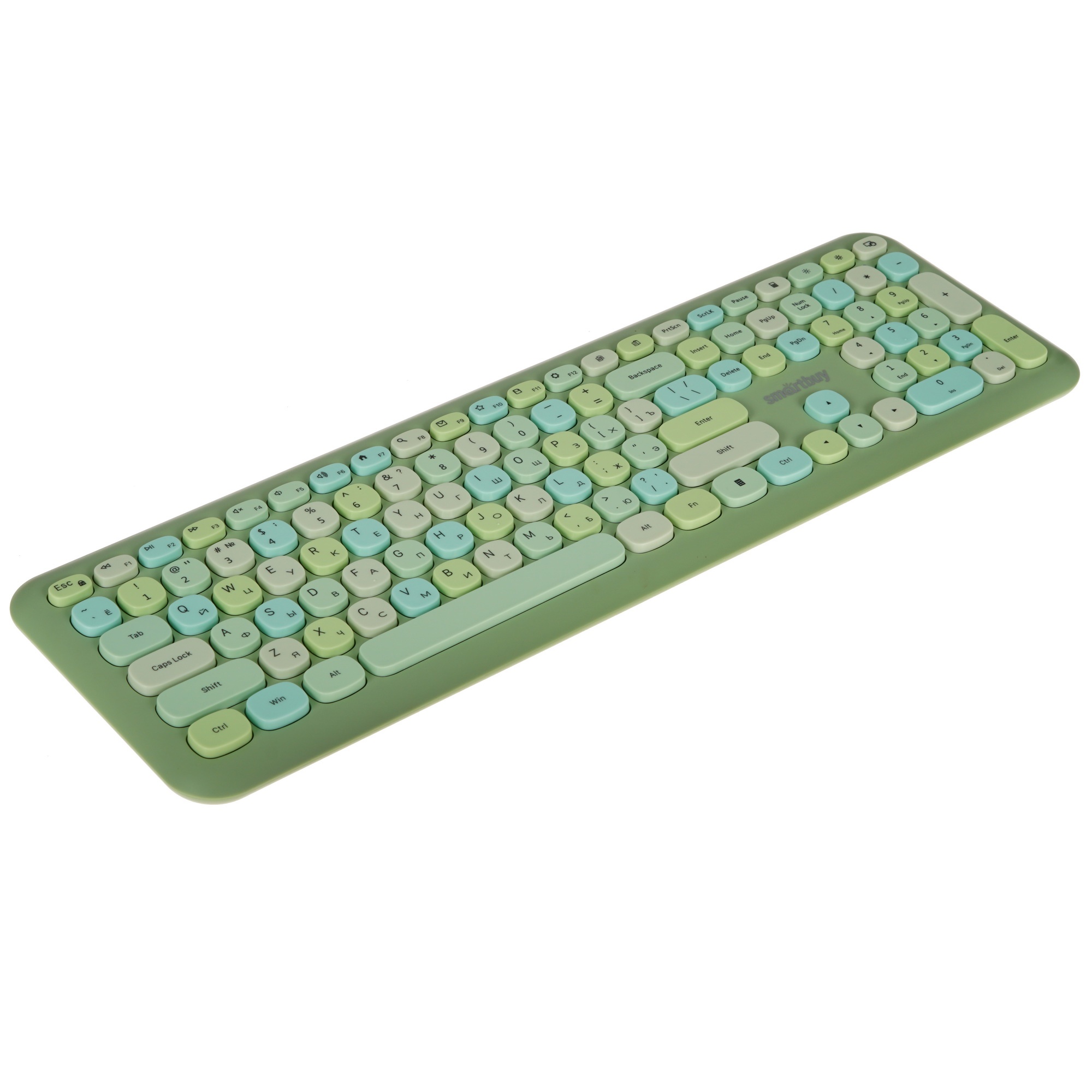 Комплект клавиатура+мышь Smartbuy (SBC-666395AG-G) 666395 зеленый