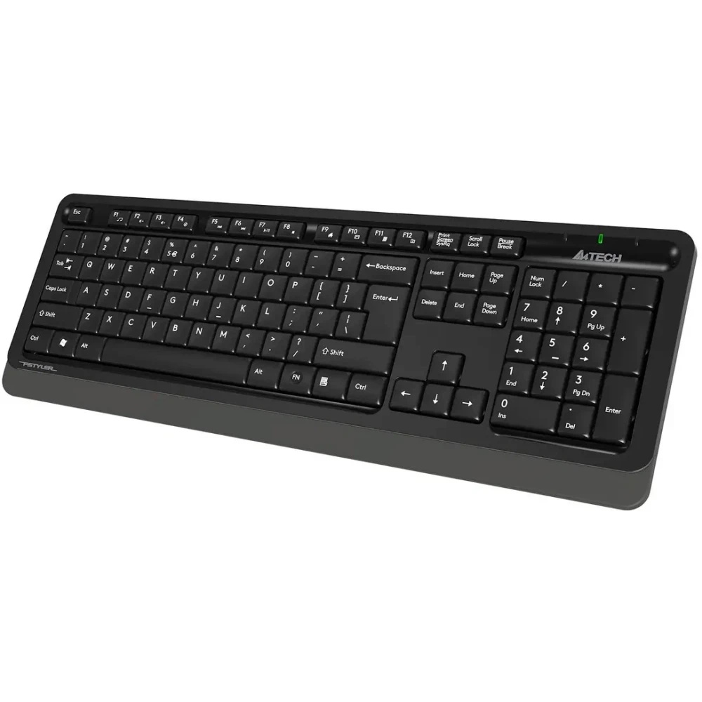 Клавиатура + мышь A4Tech Fstyler FG1010S клав:черный/серый мышь:черный/серый USB беспроводная Multim