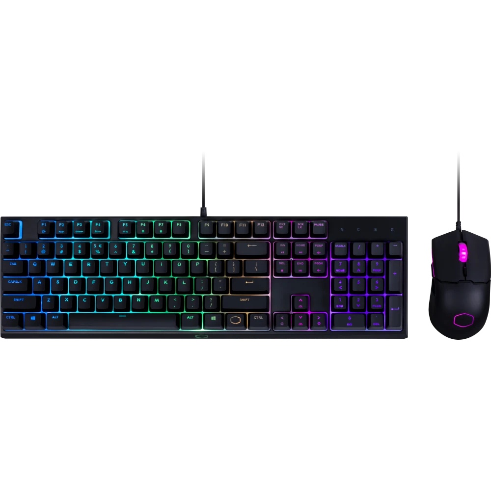 Комплект: Игровая клавиатура+мышь Cooler Master Keyboard Combo/MS110/RU layout/Revised