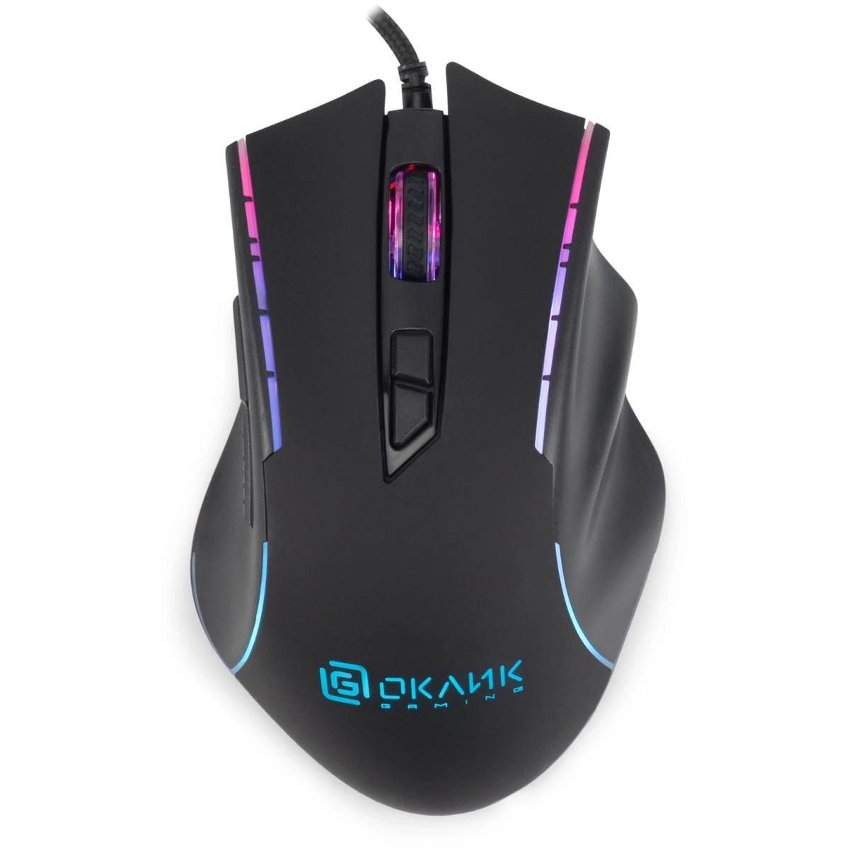 Клавиатура + мышь Оклик GMNG 700GMK клав:черный мышь:черный USB Multimedia LED