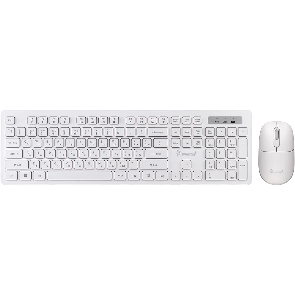 Комплект клавиатура+мышь SMARTBUY (SBC105AGW) 105AG белый