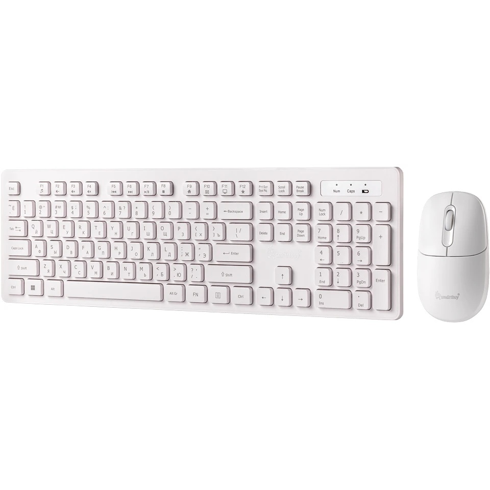 Комплект клавиатура+мышь SMARTBUY (SBC105AGW) 105AG белый