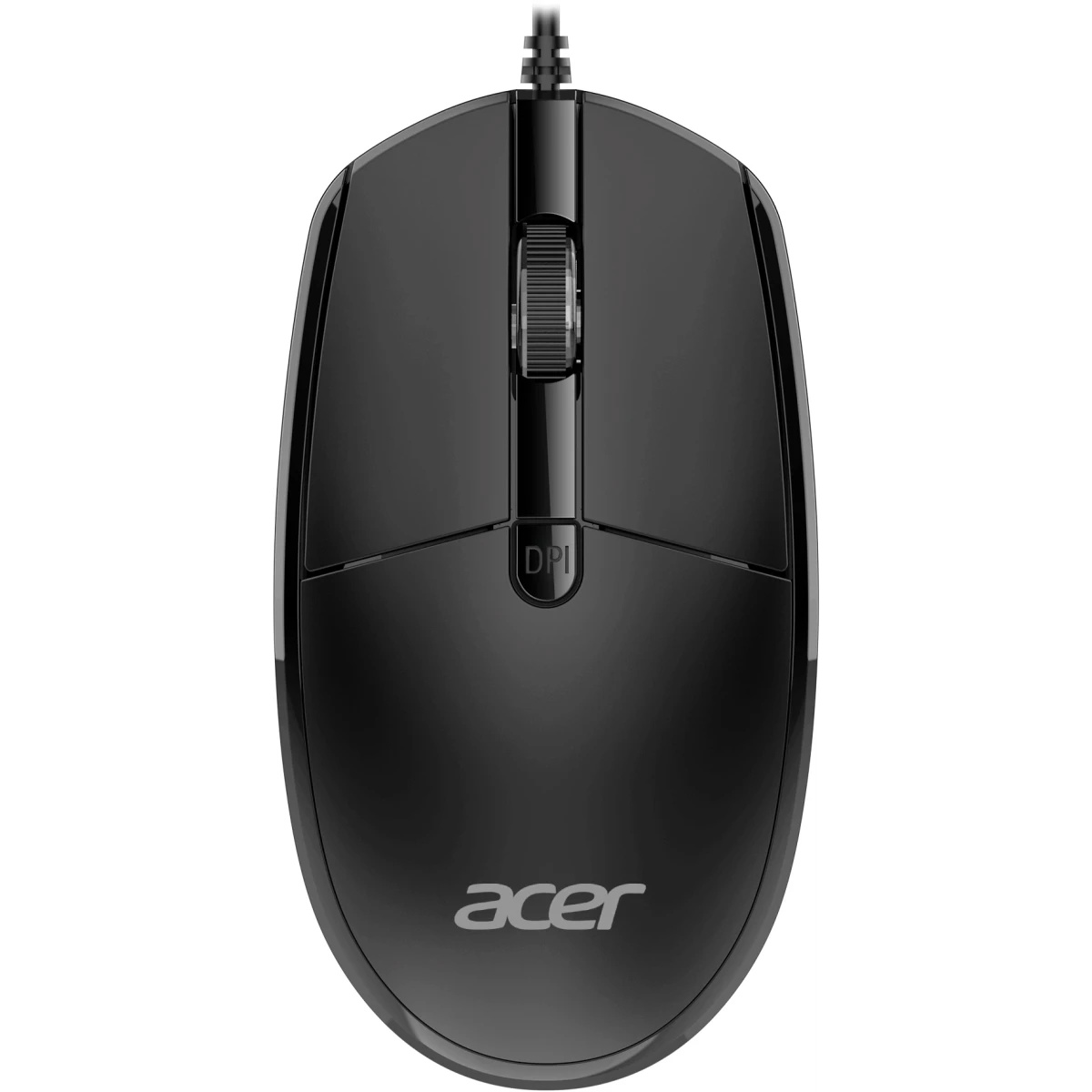 Клавиатура + мышь Acer OCC400 клав:черный мышь:черный USB (ZL.ACCCC.015)