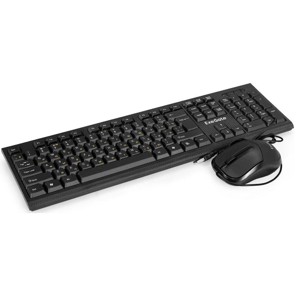 Комплект ExeGate Professional Standard Combo MK170 (клавиатура влагозащищенная 104кл. + мышь оптичес