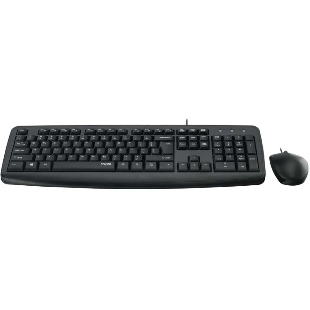 Комплект клавиатура+мышь RAPOO NX1600 Black