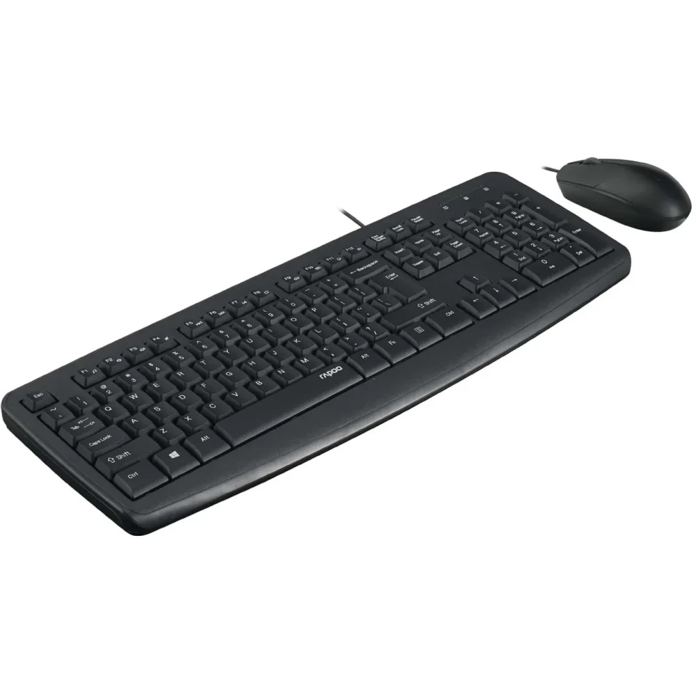 Комплект клавиатура+мышь RAPOO NX1600 Black