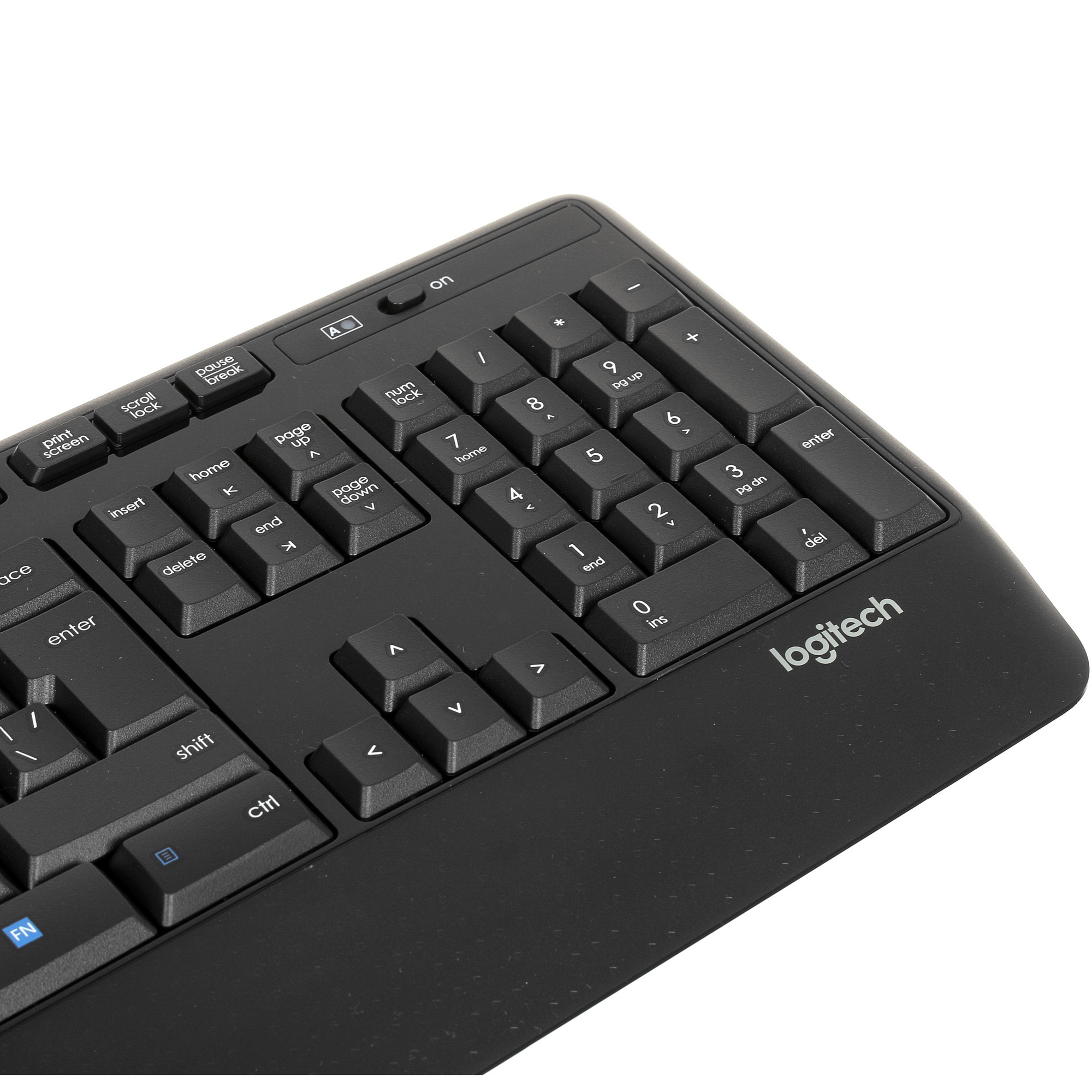 Клавиатура + мышь Logitech MK345 клав:черный мышь:черный USB беспроводная Multimedia (920-012925)