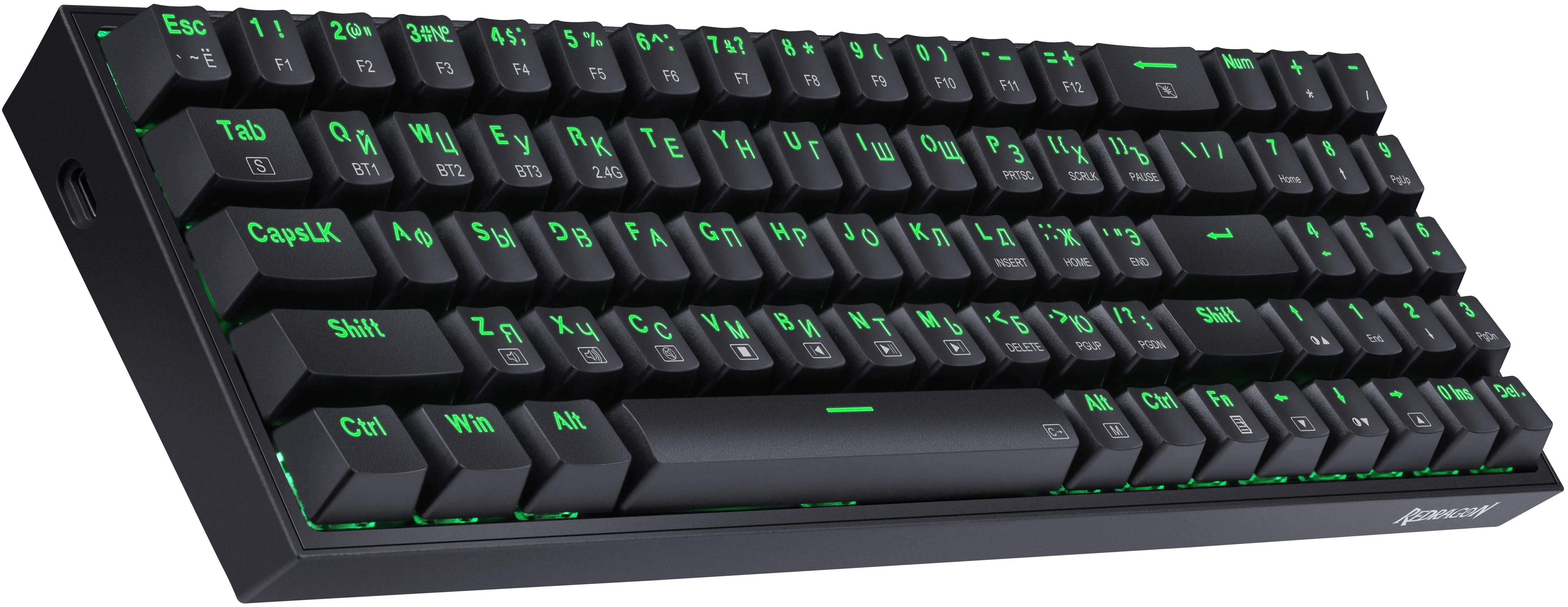 Игровой набор Redragon S136 RU,мышь+клавиатура,BT/2.4G_1
