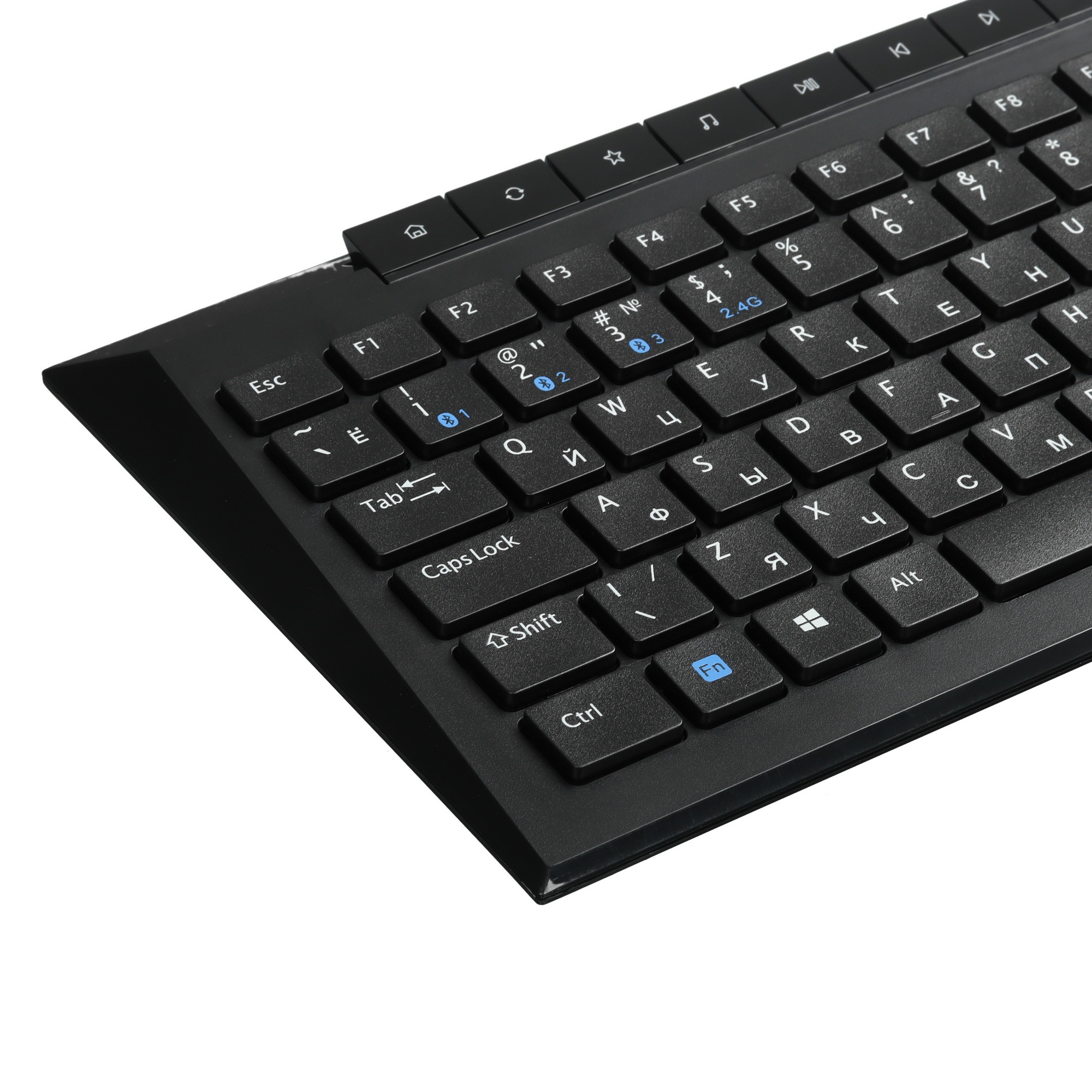 Клавиатура + Мышь, Rapoo, 8210M, Беспроводная 2.4G, Bluetooth 5.0, USB, Мембранная, 1600 dp