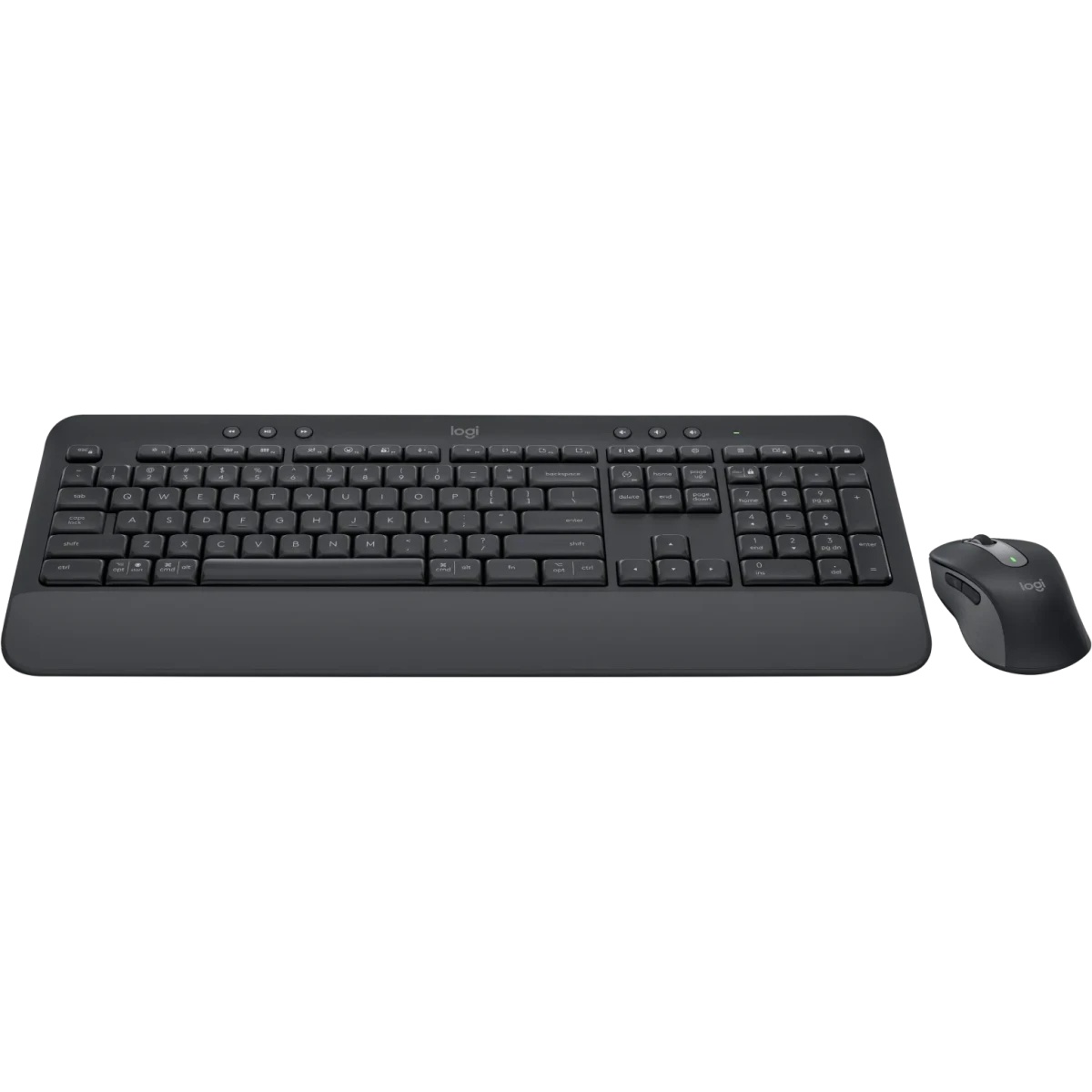 Клавиатура + мышь Logitech MK650 COMBO FOR BUSINESS клав:графитовый мышь:черный/серый USB беспроводн