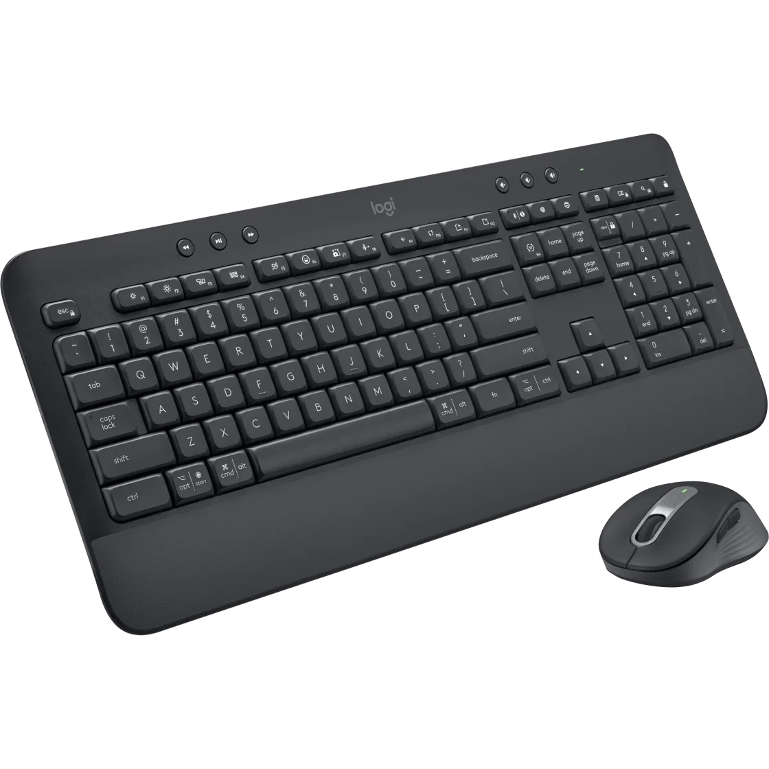 Клавиатура + мышь Logitech MK650 COMBO FOR BUSINESS клав:графитовый мышь:черный/серый USB беспроводн