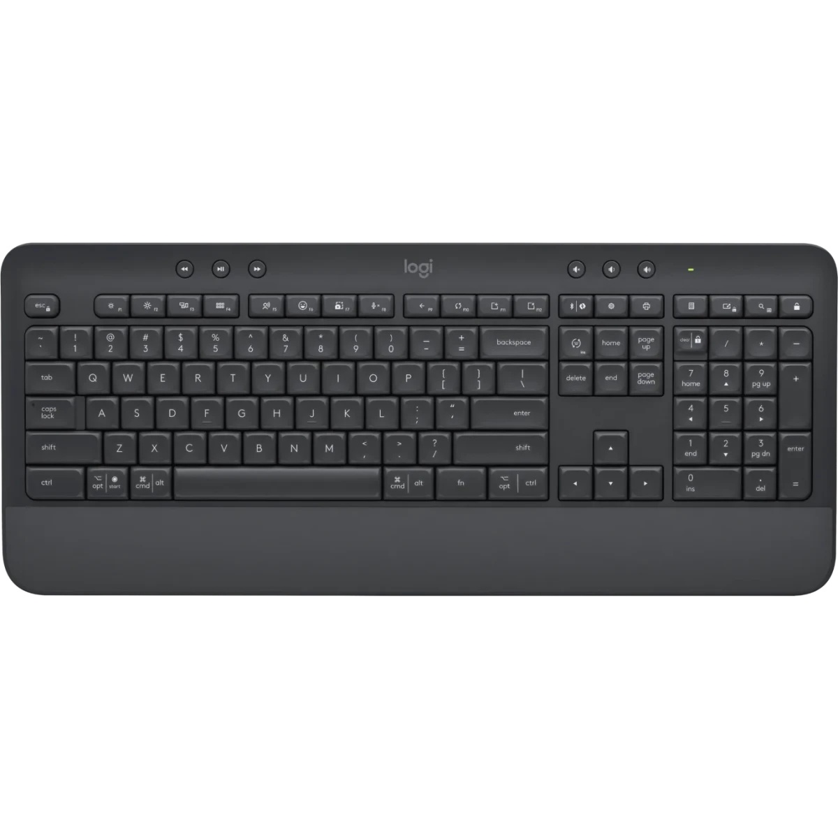 Клавиатура + мышь Logitech MK650 COMBO FOR BUSINESS клав:графитовый мышь:черный/серый USB беспроводн