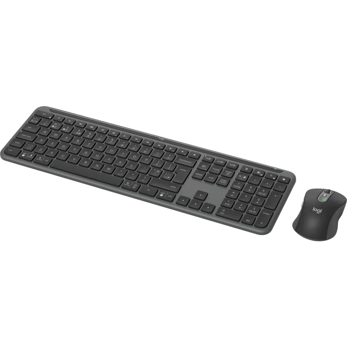 Клавиатура + мышь Logitech MK950 Signature Slim Combo клав:графитовый/черный мышь:черный/серый USB б
