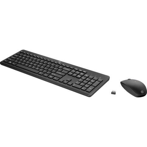 Комплект клавиатура + мышь HP 230 Wireless Combo RUSS cons