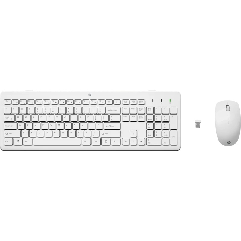 Комплект клавиатура+мышь HP 230 WL Mouse+KB Combo WHT