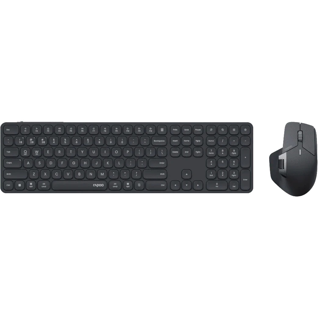 Клавиатура и мышь Wireless Rapoo 9560M черный