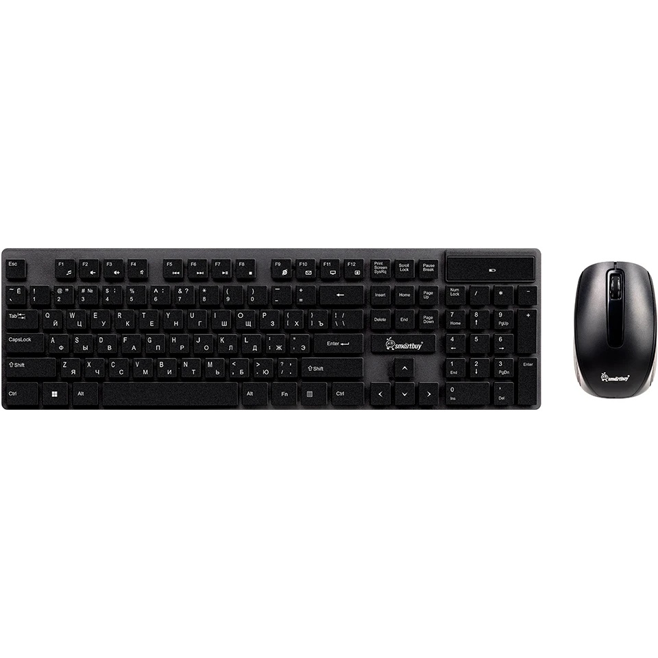 Комплект клавиатура+мышь Smartbuy серия ONE 400AG черный (SBC400AGK) /10.  "
