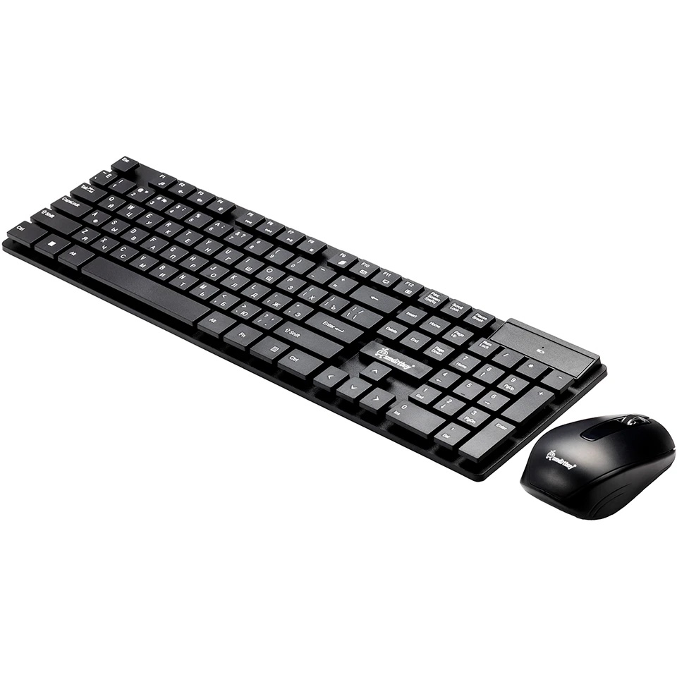 Комплект клавиатура+мышь Smartbuy серия ONE 400AG черный (SBC400AGK) /10.  "