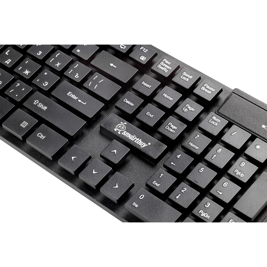 Комплект клавиатура+мышь Smartbuy серия ONE 400AG черный (SBC400AGK) /10.  "