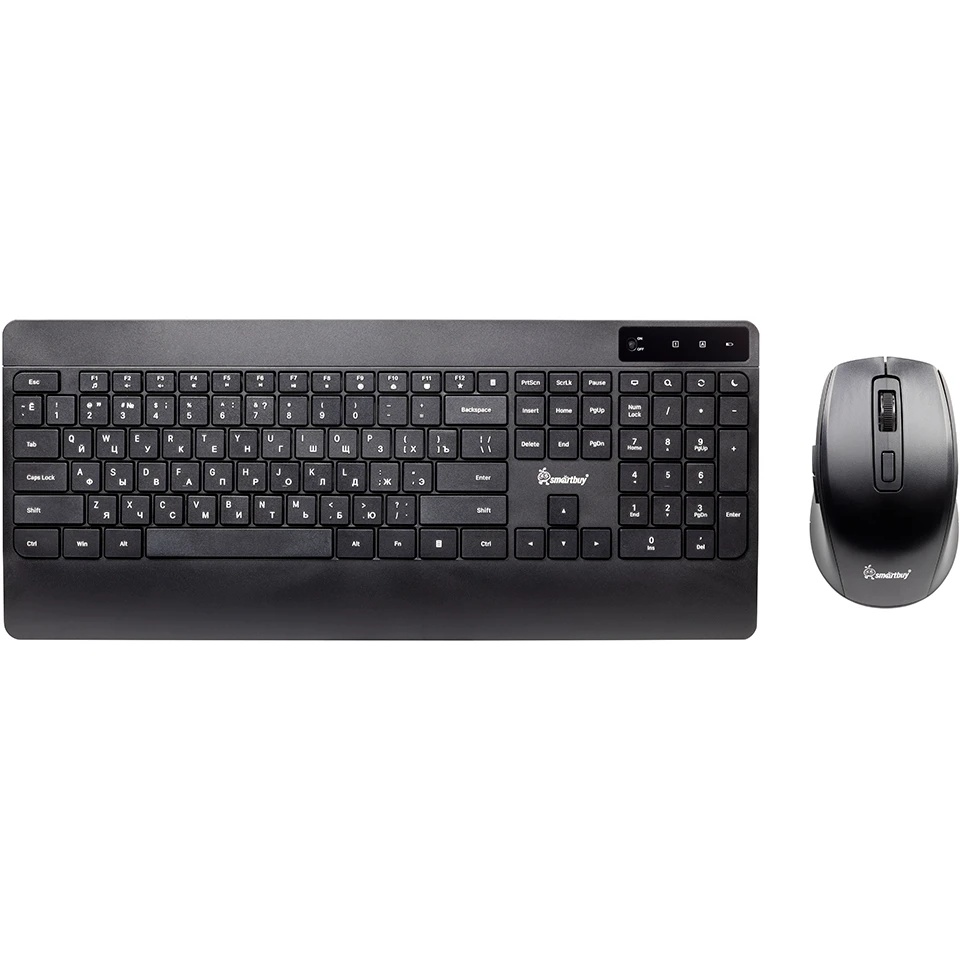 Комплект клавиатура+мышь Smartbuy серия ONE 263AG черный (SBC263AGK) /10.  "