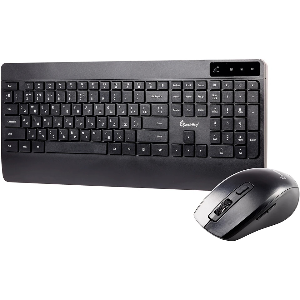 Комплект клавиатура+мышь Smartbuy серия ONE 263AG черный (SBC263AGK) /10.  "