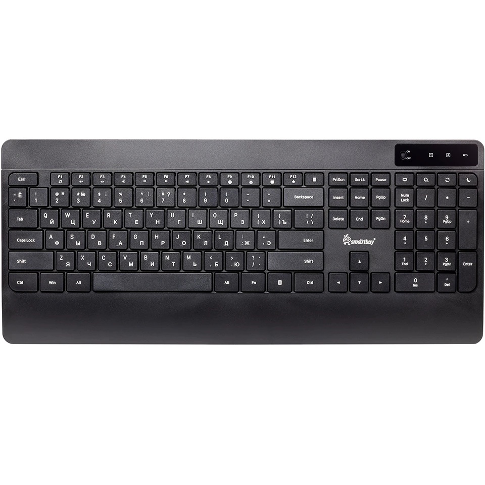 Комплект клавиатура+мышь Smartbuy серия ONE 263AG черный (SBC263AGK) /10.  "