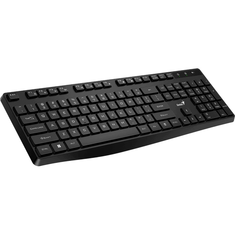 Комплект беспроводной Genius KM-8006S/KM-8206S (клавиатура KB-7200 и мышь NX-8006S), Black, silent