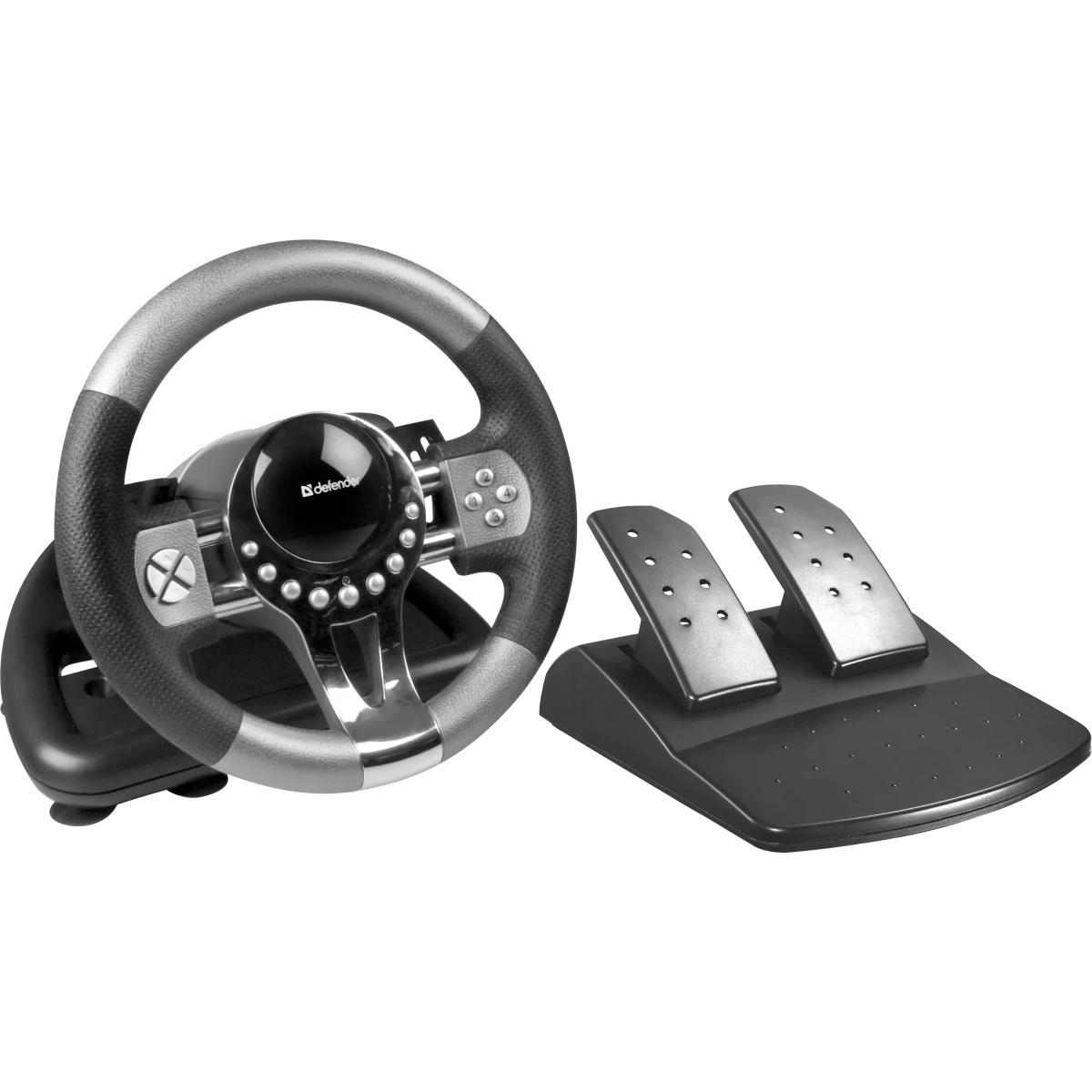 Руль Defender FORSAGE {12 кн+2перекл.+1перекл. 8-ми позиц., USB}