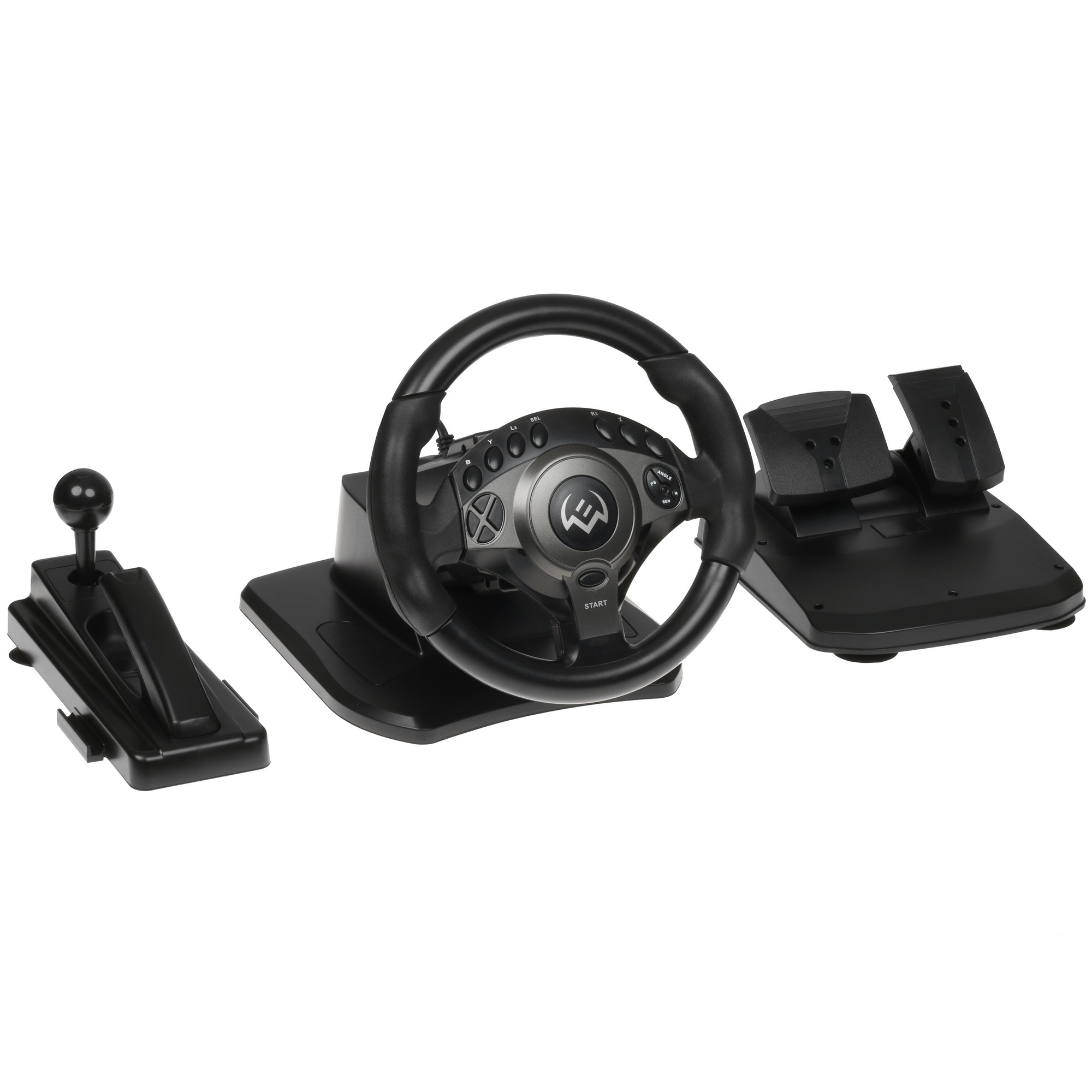 Руль Sven GC-W750 16кноп. (с педалями) черный