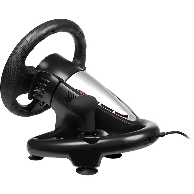 Руль SVEN GC-W700 (педали, вибро, скоба, лепестки, АКПП, D-pad, 12 кл, резин. вставки, PC/Xinput)