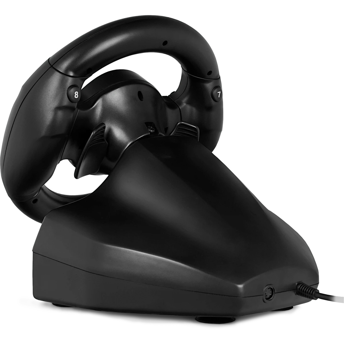 Руль SVEN GC-W300 (педали, вибро, лепестки, D-pad, 10 кл, резин. вставки, PC, цифр. и аналог.