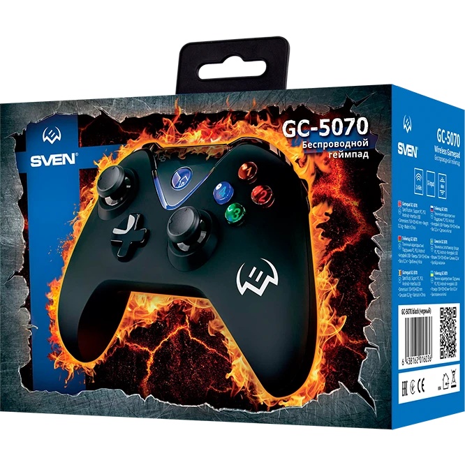 Геймпад Sven GC-5070 чёрный беспроводной