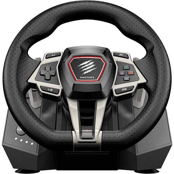 Руль Mad Catz M.2.X. PRO (USB, вибрация, 3 педали, рычаг переключения, D-Pad)