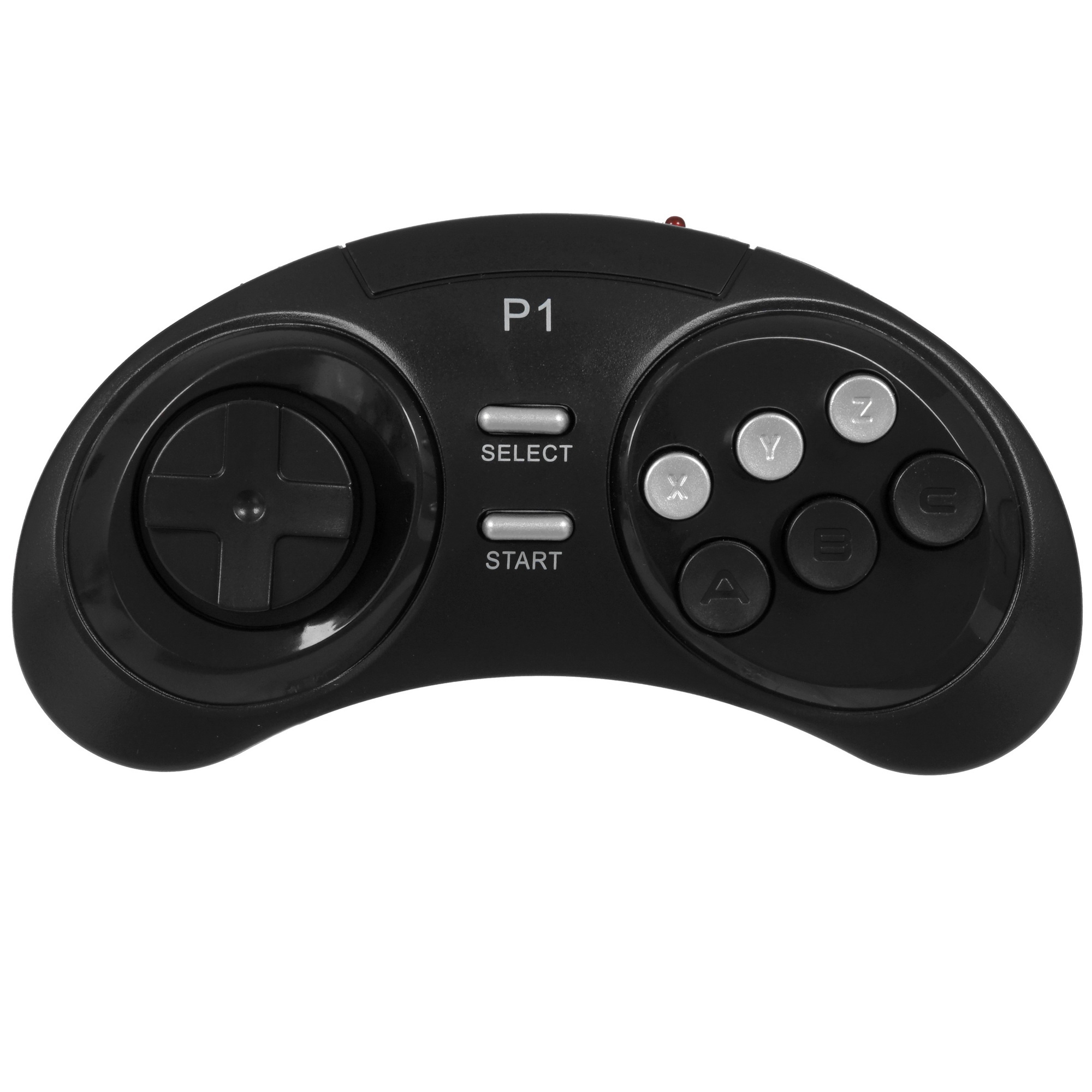 Джойстик беспроводной Retro Genesis Controller 16 Bit для HD Ultra, P1 черный