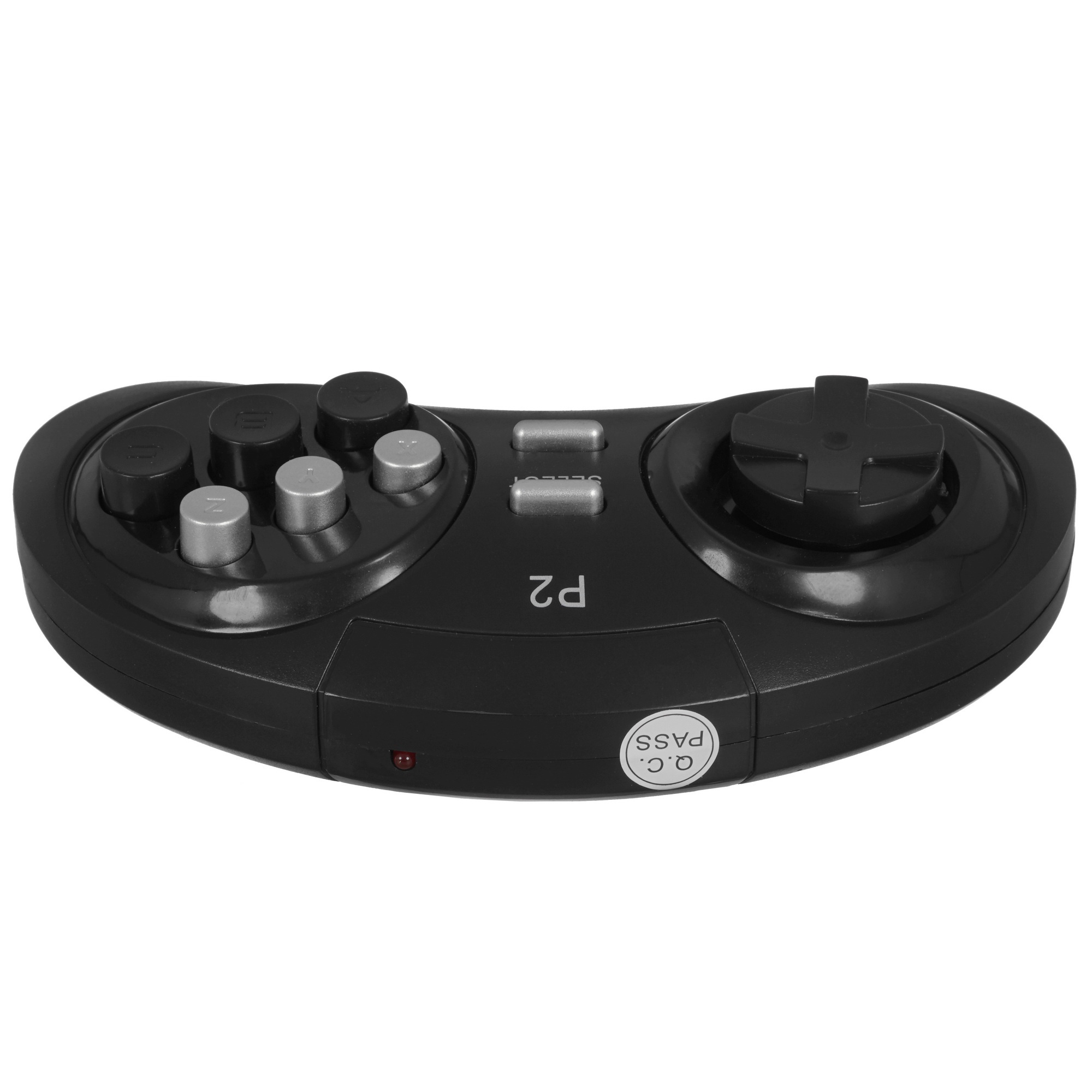Джойстик беспроводной Retro Genesis Controller 16 Bit для HD Ultra, P2, черный