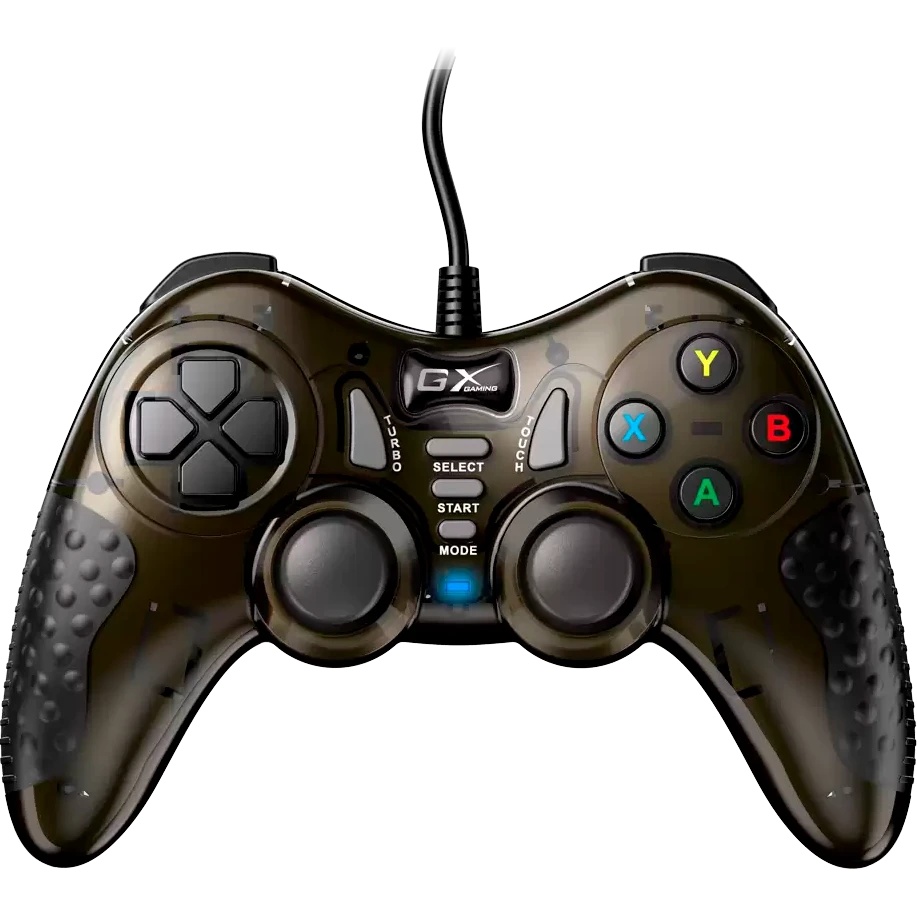 Геймпад проводной Genius GX-19UV /для ПК и PlayStation3, PlayStation4/ 19 кнопок/2 вибромотора/2 мин