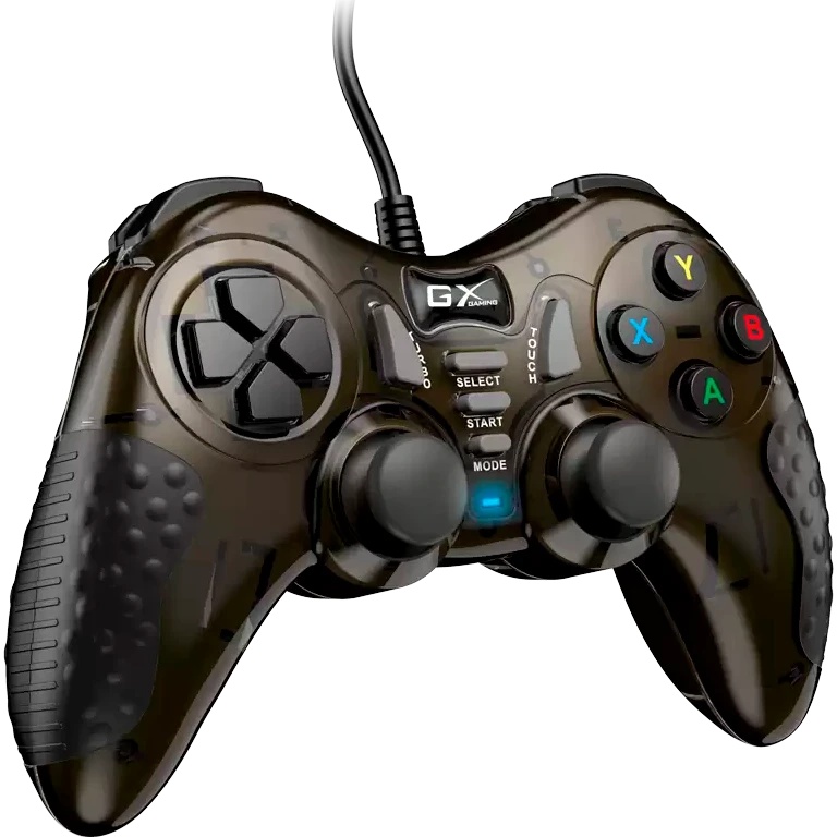 Геймпад проводной Genius GX-19UV /для ПК и PlayStation3, PlayStation4/ 19 кнопок/2 вибромотора/2 мин