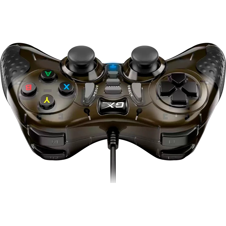 Геймпад проводной Genius GX-19UV /для ПК и PlayStation3, PlayStation4/ 19 кнопок/2 вибромотора/2 мин