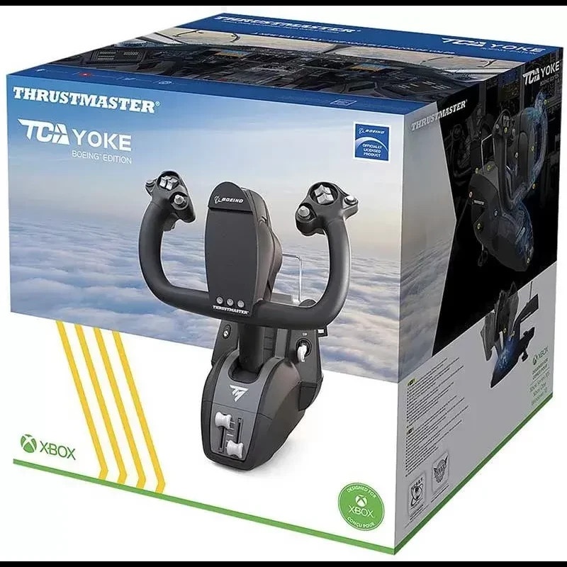 Штурвал ThrustMaster TCA Yoke Boeing Edition черный USB (THR136)