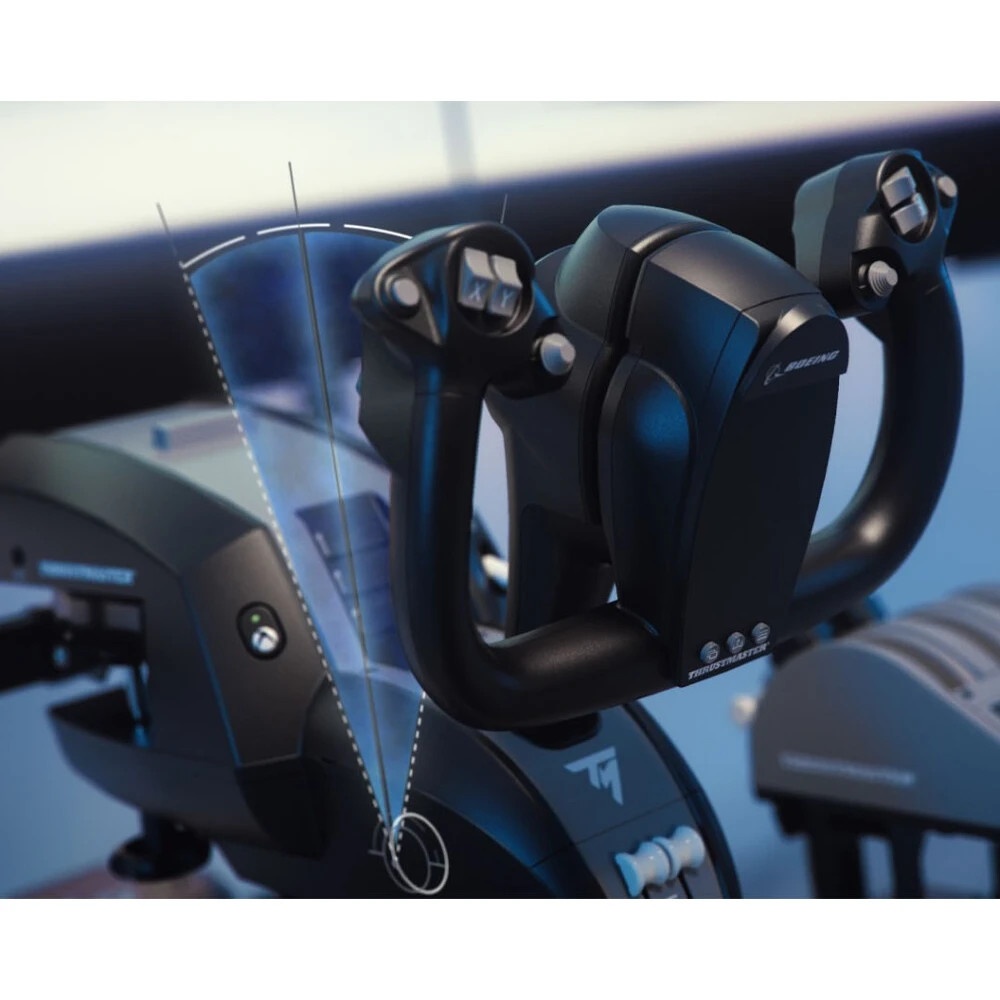 Штурвал ThrustMaster TCA Yoke Boeing Edition черный USB (THR136)