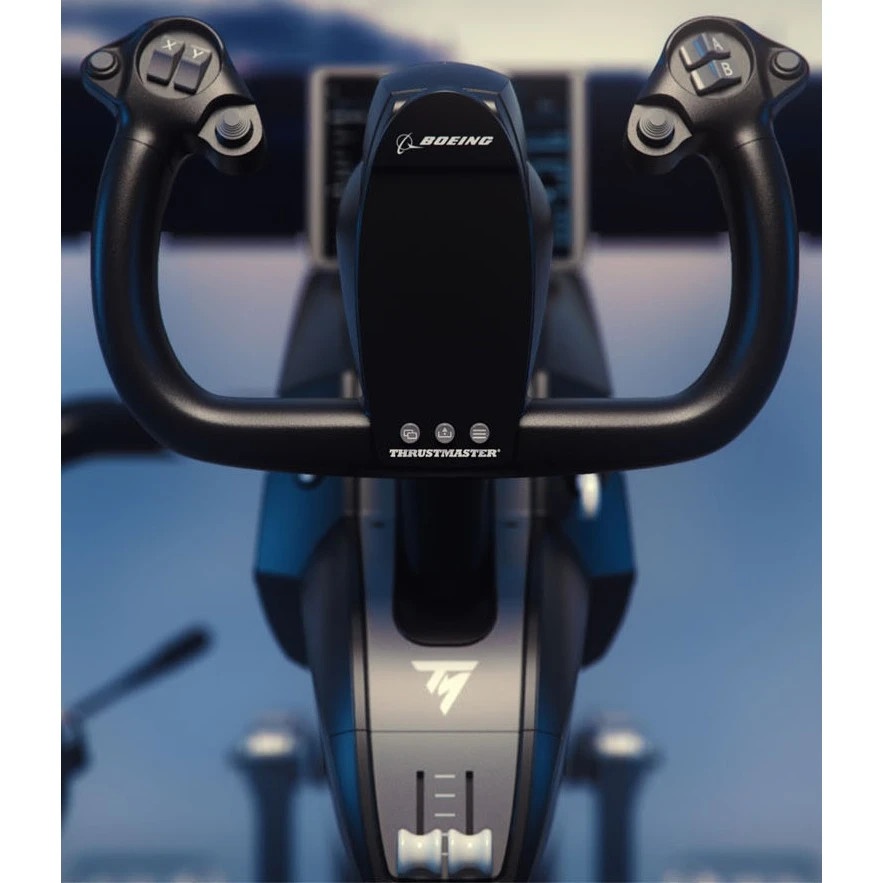 Штурвал ThrustMaster TCA Yoke Boeing Edition черный USB (THR136)